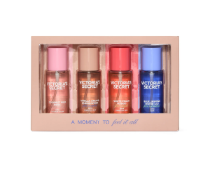 Подарочный набор мини-мистов для волос и тела Victoria’s Secret Body Care 4-Piece Hair & Body Mini Mist Gift Set