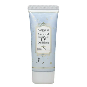 Солнцезащитный матирующий гель-праймер CANMAKE Mermaid Skin Gel UV Oil Block