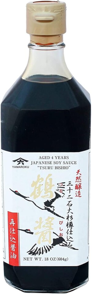 Соевый соус двойной ферментации с насыщенным вкусом Yamaroku Tsuru Bishio Soy Sauce