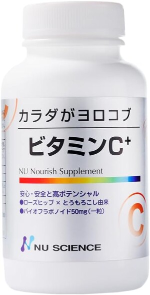 Витамин C и биофлавоноиды Nu Science Vitamin C⁺