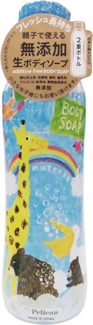 Универсальное жидкое мыло без добавок для всей семьи Pelican Additive-Free Body Soap