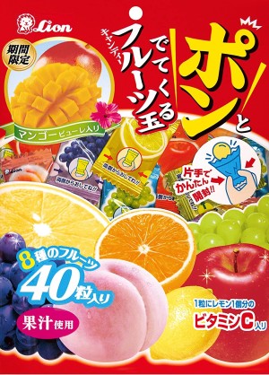 Фруктовые конфеты Fruit Ball Candy