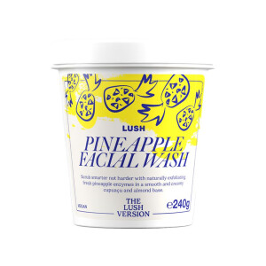 Очищающая эмульсия для лица и бороды с добавлением ананасового сока Lush PIN Facial Wash
