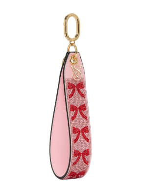 Брелок-браслет на запястье Красная лента Victoria’s Secret Wristlet Strap Keychain Red Ribbon