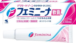Мазь от зуда в интимной области Kobayashi Pharmaceutical Feminina Ointment S