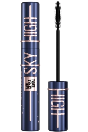 Тушь для ресниц с синим подтоном Maybelline Sky High Cosmic Blast