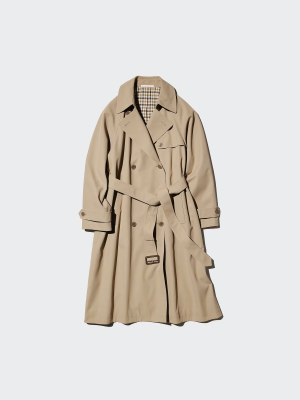 Пальто-тренч свободного кроя Uniqlo Trench Coat Relaxed Fit