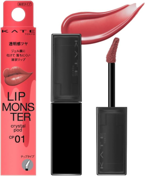 Увлажняющий стойкий тинт-блеск для губ Kanebo Kate Lip Monster Crystal Pod