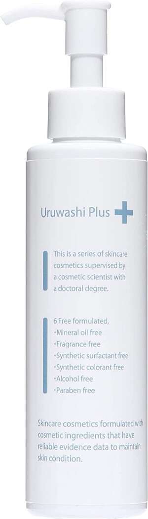 Средство для демакияжа для ухода за чувствительной кожей с розацеа Uruwashi Plus Cleansing Makeup Remover