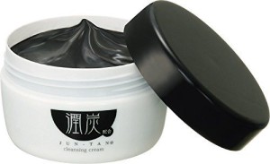 Очищающий крем для лица с древесным углем Aqua Life JUN-TAN Charcoal Cleansing Cream    