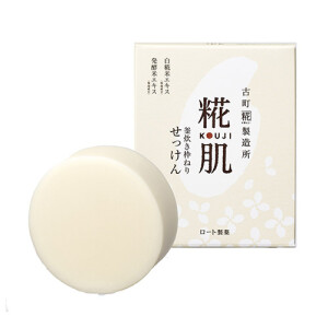 Увлажняющее мыло с гидролизованным рисовым ферментом Rohto Kojihada Skin Soap