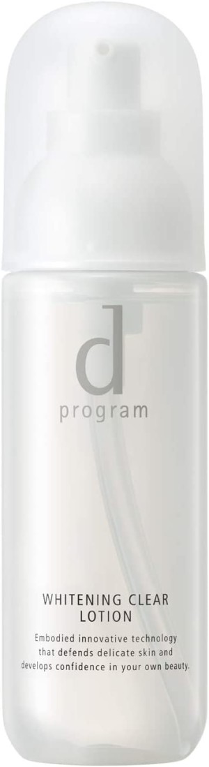Осветляющий лосьон при куперозе и пигментации Shiseido D Program Whitening Clear Lotion