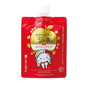 Омолаживающая маска с соевым молоком Tofu Moritaya Soy Milk Yogurt Pack Ball Red Aging Care