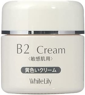 Крем с витаминами группы В для снятия зуда и покраснений при розацеа White Lily B2 Cream