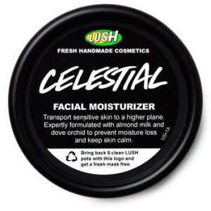 Лёгкий увлажняющий крем для лица с маслами миндаля и какао Lush Celestial Moisturizing Cream