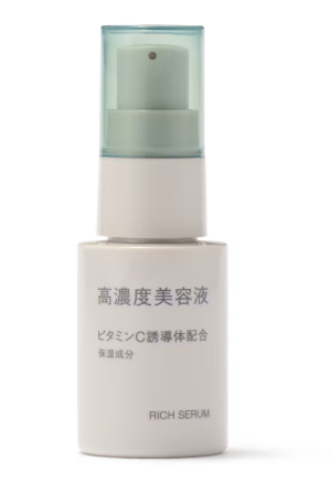 Высококонцентрированная увлажняющая сыворотка с 15% витамином С MUJI Rich Serum Vitamin C