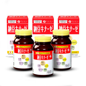 Набор Трио: Комплекс наттокиназа + витамины группы В для сердца и сосудов Fine Japan Nattokinase