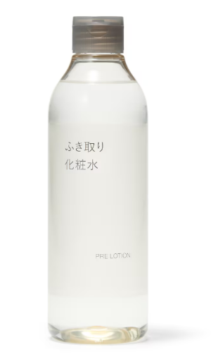 Очищающий отшелушивающий лосьон-тонер для лица MUJI Pre Lotion