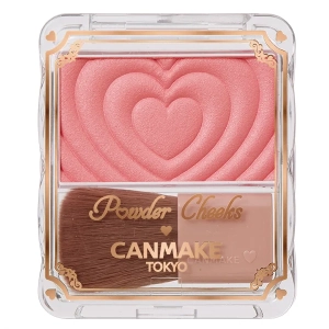 Компактные румяна с эффектом естественного сияния CANMAKE Powder Cheeks