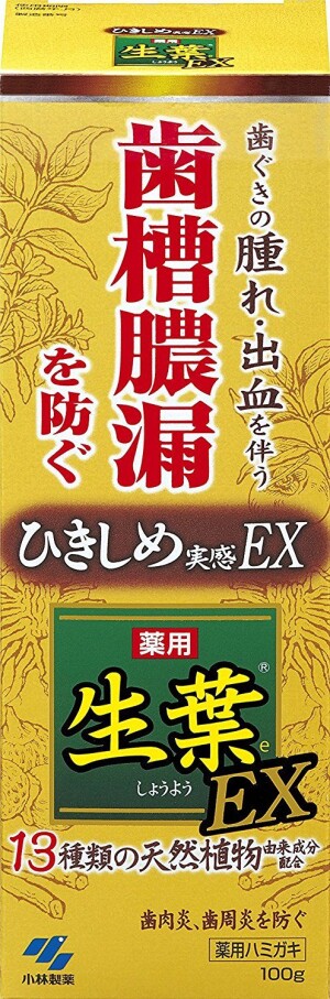 Лечебная зубная паста Kobayashi Pharmaceutical Live Leaf (Shouyou) EX