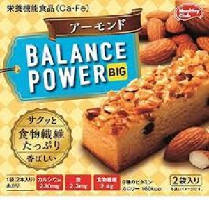 Печенье с миндалем Hamada Confection ECTS Balance Power Big Almond