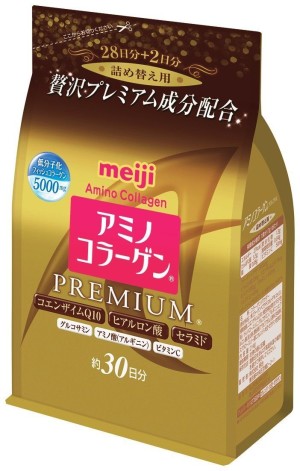 Амино-коллаген Meiji Premium в мягкой упаковке