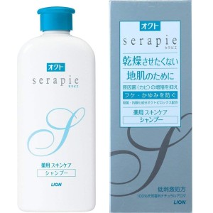 Лечебный шампунь для кожи головы Lion Octop Serapie Medicated Skin Care Shampoo