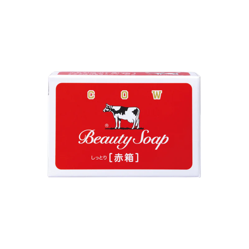Молочное мыло со скваланом “Увлажнение и смягчение” Cow Brand Beauty Soap Red Box
