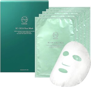 Антивозрастная, увлажняющая маска со стволовыми клетками, CICA и плацентой NANOA SC Cica Face Mask