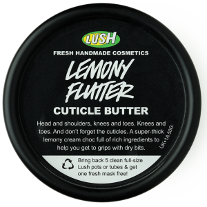 Бальзам для кутикулы и очень сухих участков кожи Lush Lemony Flutter Cuticle Butter