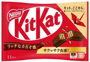 Мини-печенье в молочном шоколаде KitKat Mini Milk Chocolate