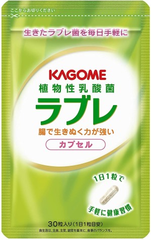 Растительные молочнокислые бактерии Kagome Labre Lactic Acid Bacteria Capsule