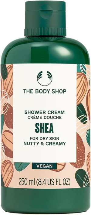 Крем-гель для душа с ароматом ши для сухой кожи The Body Shop Shower Cream SB