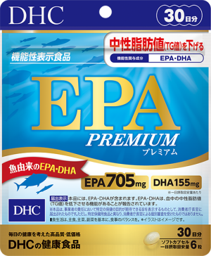 Омега-3 жирные кислоты EPA + DHA DHC EPA Premium