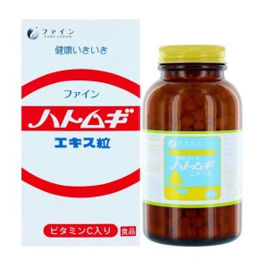 Комплекс для здоровой кожи с экстрактом коикса и витаминами группы B FINE JAPAN Pearl Barley Extract