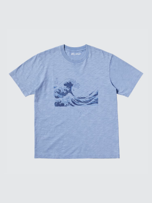 Футболка из коллекции «Японская гравюра Бостонского музея» Uniqlo  Ukiyo-E Boston Museum of Fine Arts UT