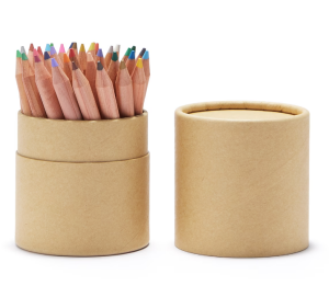 Набор цветных карандашей MUJI Colored Pencils In Paper Tube Half-Size