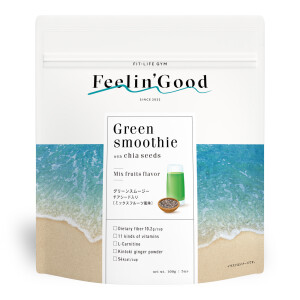 Зеленый витаминный смузи с пищевыми волокнами и L-карнитином FINE JAPAN Feelin'Good Green Smoothie