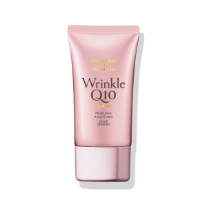 Антивозрастной отбеливающий крем для рук Kose CoenRich The Premium Medicated Wrinkle Q10 White Hand Cream