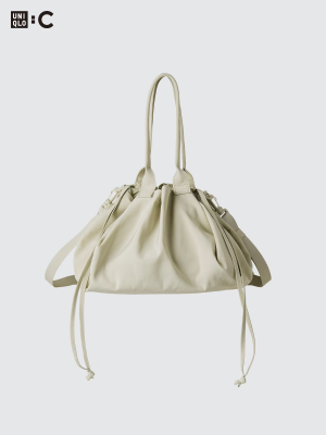 Сумка-трансформер с утягивающимся верхом Uniqlo Drawstring Bag