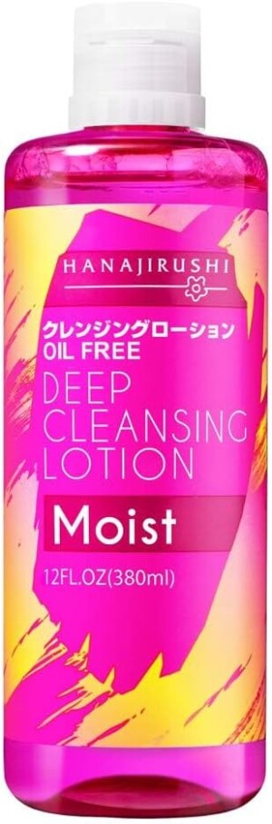 Очищающий лосьон для лица HANAJIRUSHI Deep Cleansing Lotion Moist