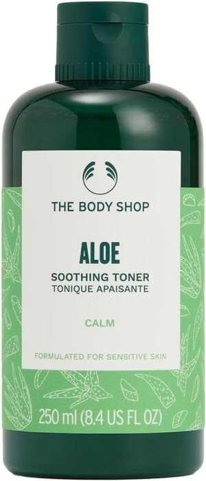 Успокаивающий лосьон для чувствительной кожи с экстрактом алоэ The Body Shop AL Toner