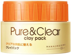 Маска с глиной для проблемной кожи, склонной к акне HANAJIRUSHI PURE & CLEAR CLAY PACK