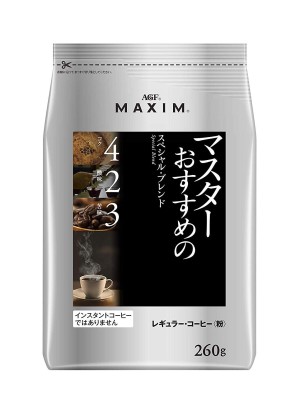 Натуральный молотый кофе AGF Maxim Regular Coffee Master Recommended Special Blend