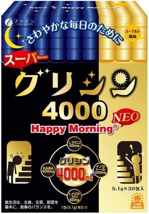 Комплекс для повышения мозговой активности с глицином FINE JAPAN Happy Morning NEO Glycine 4000