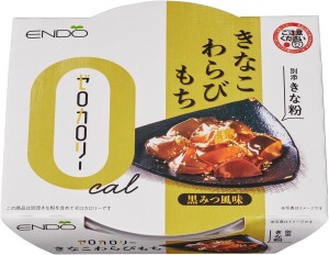 Диетический десерт вараби моти с кинако Endo Foods Zero Calorie Kinako Warabi Mochi