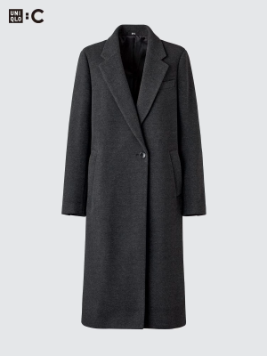 Удлинённое пальто Uniqlo Long Coat