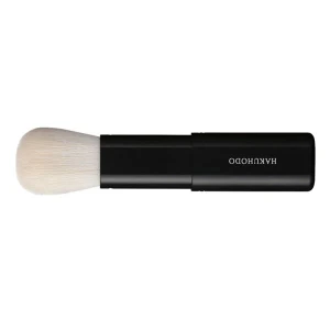 Кисть для пудры HAKUHODO Slide Face Brush Large Round Flat H611