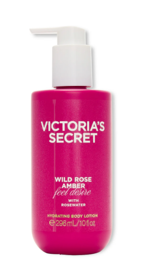 Увлажняющий лосьон для тела с маслом ши и кокосом Victoria’s Secret Wild Rose Amber Hydrating Body Lotion