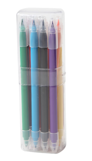 Набор водных двухсторонних ручек-кистей MUJI Water-Based Brush Pen Set